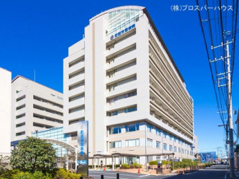 　町田市民病院　距離580m