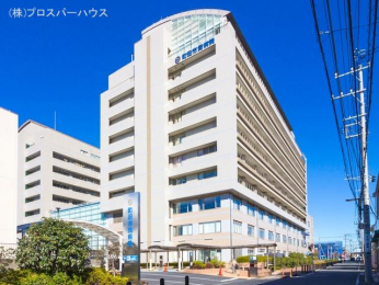 　町田市民病院　距離580m